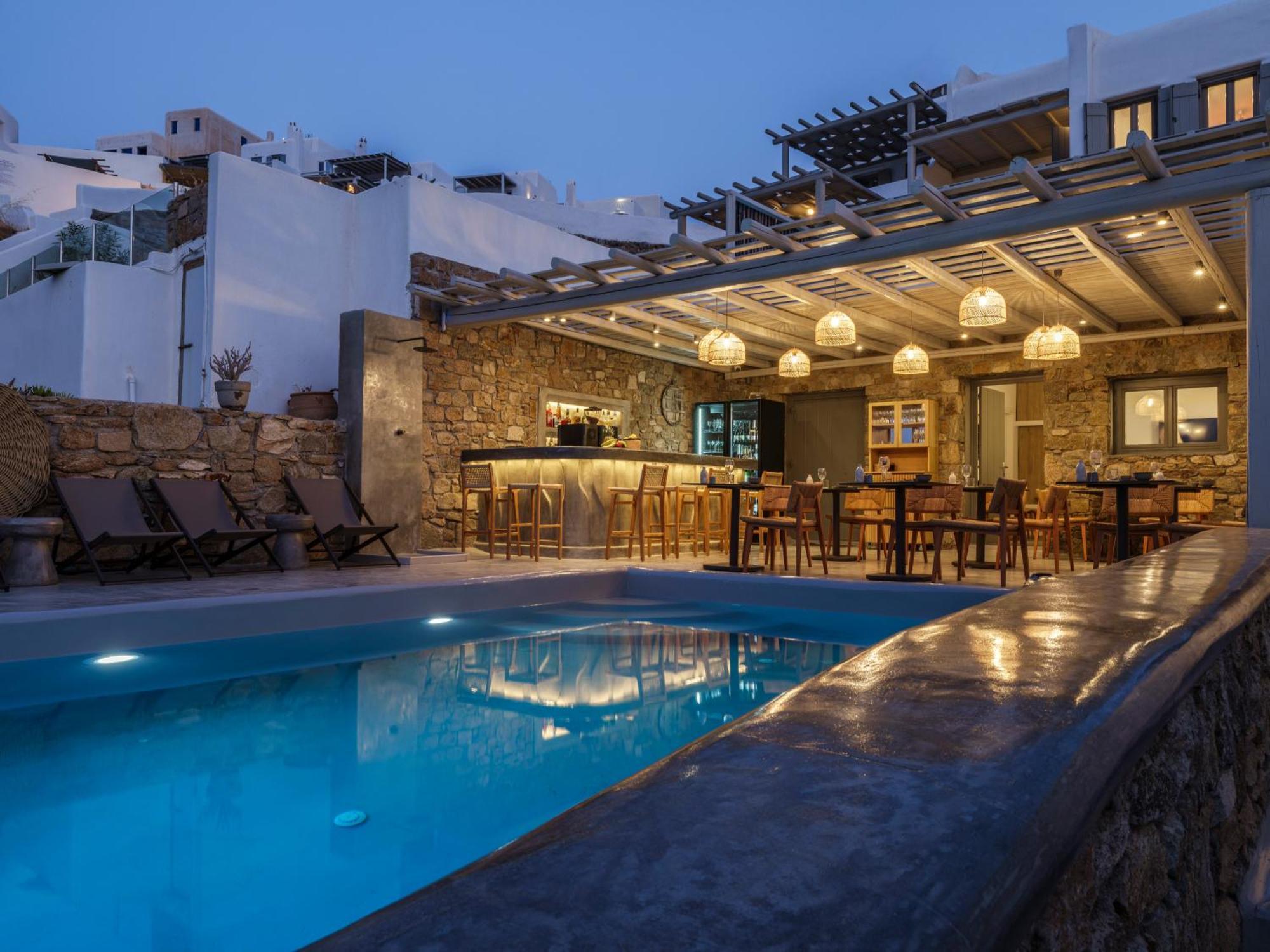 The Mykonist Merchia Beach Villas & Suites Ngoại thất bức ảnh