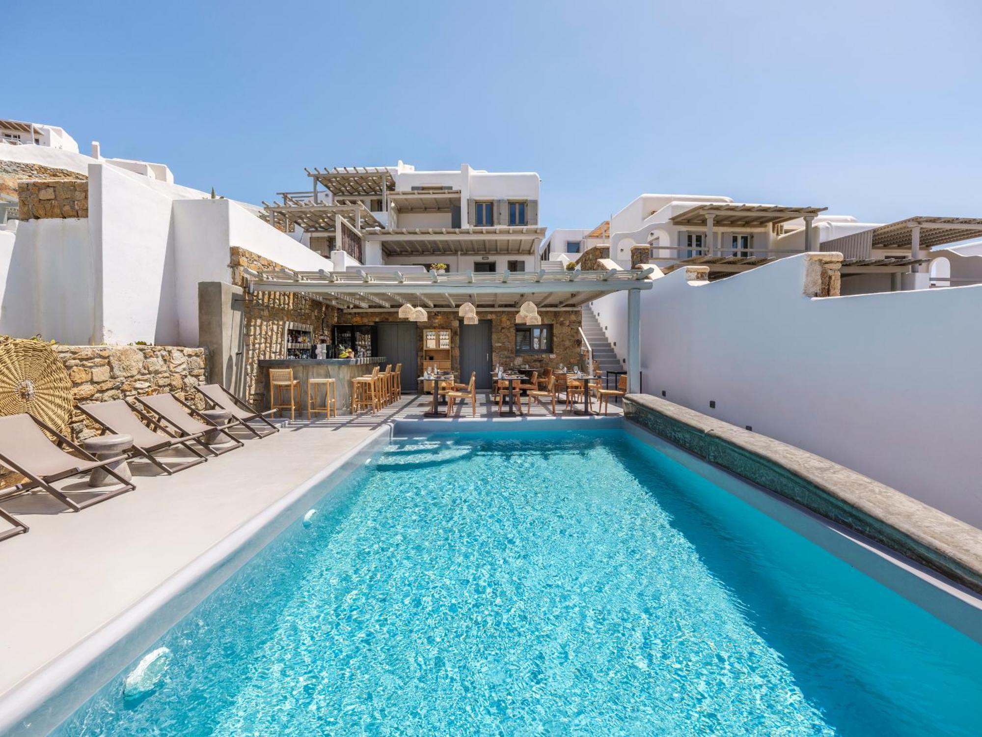 The Mykonist Merchia Beach Villas & Suites Ngoại thất bức ảnh