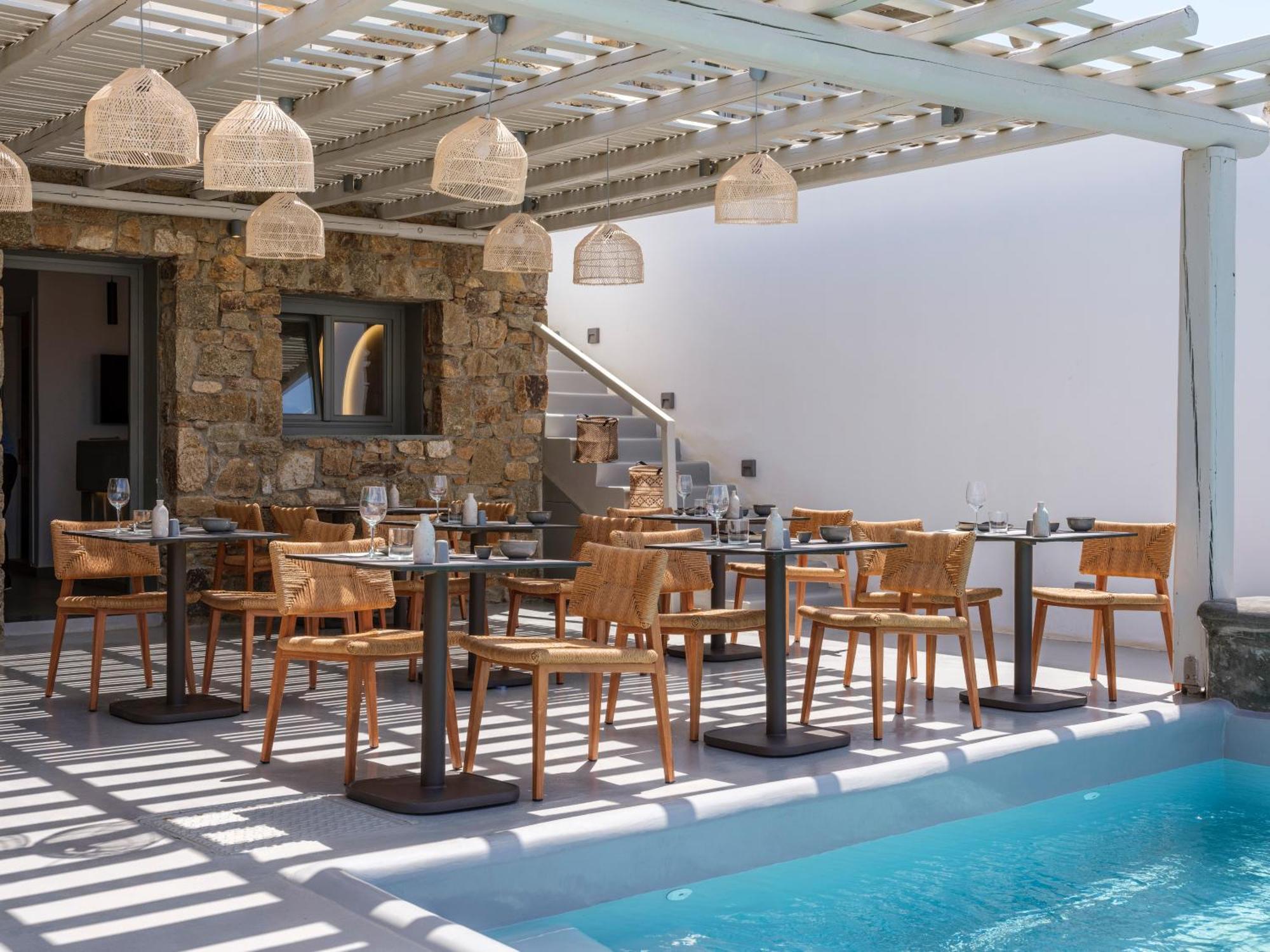The Mykonist Merchia Beach Villas & Suites Ngoại thất bức ảnh