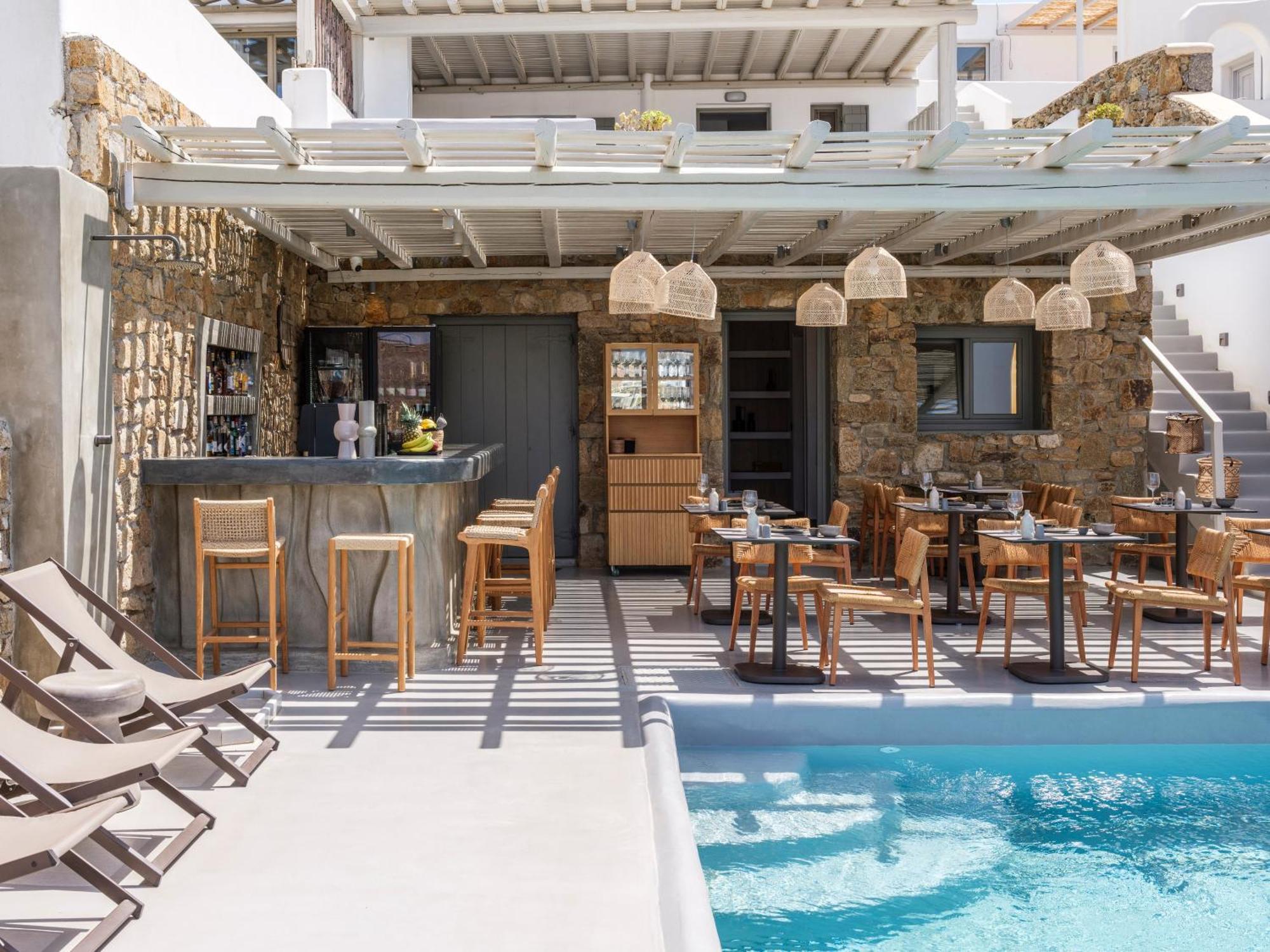 The Mykonist Merchia Beach Villas & Suites Ngoại thất bức ảnh