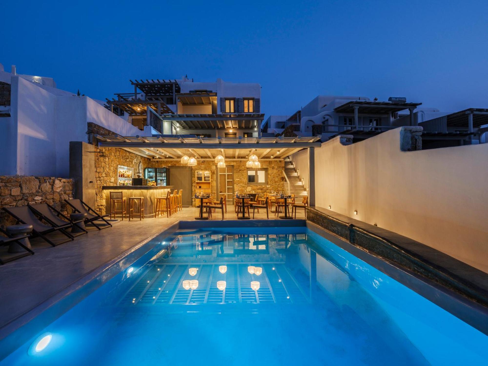 The Mykonist Merchia Beach Villas & Suites Ngoại thất bức ảnh