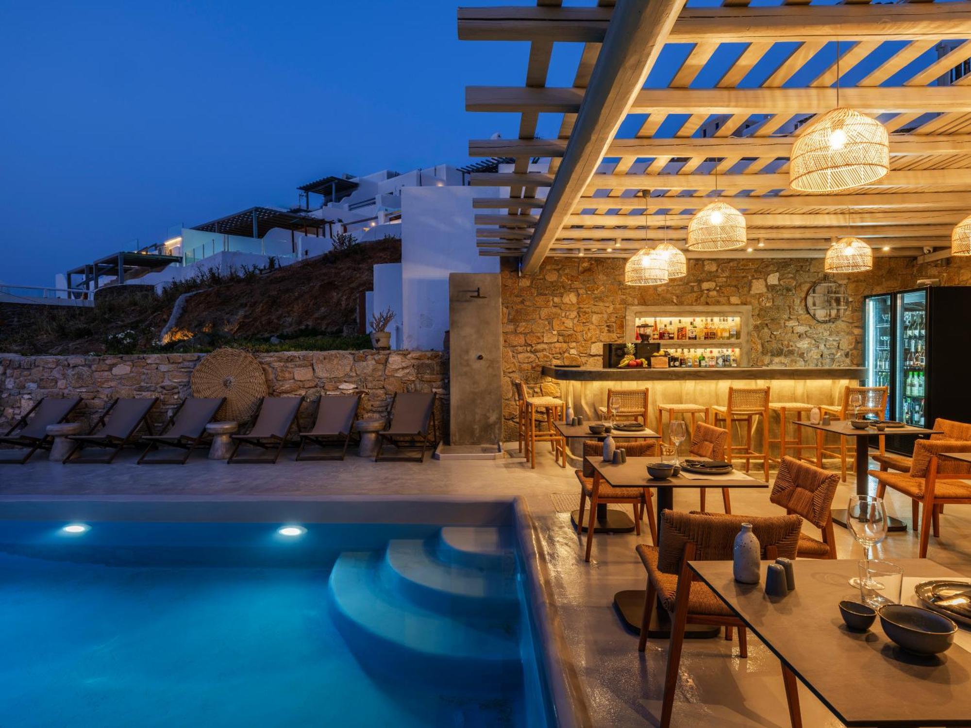 The Mykonist Merchia Beach Villas & Suites Ngoại thất bức ảnh