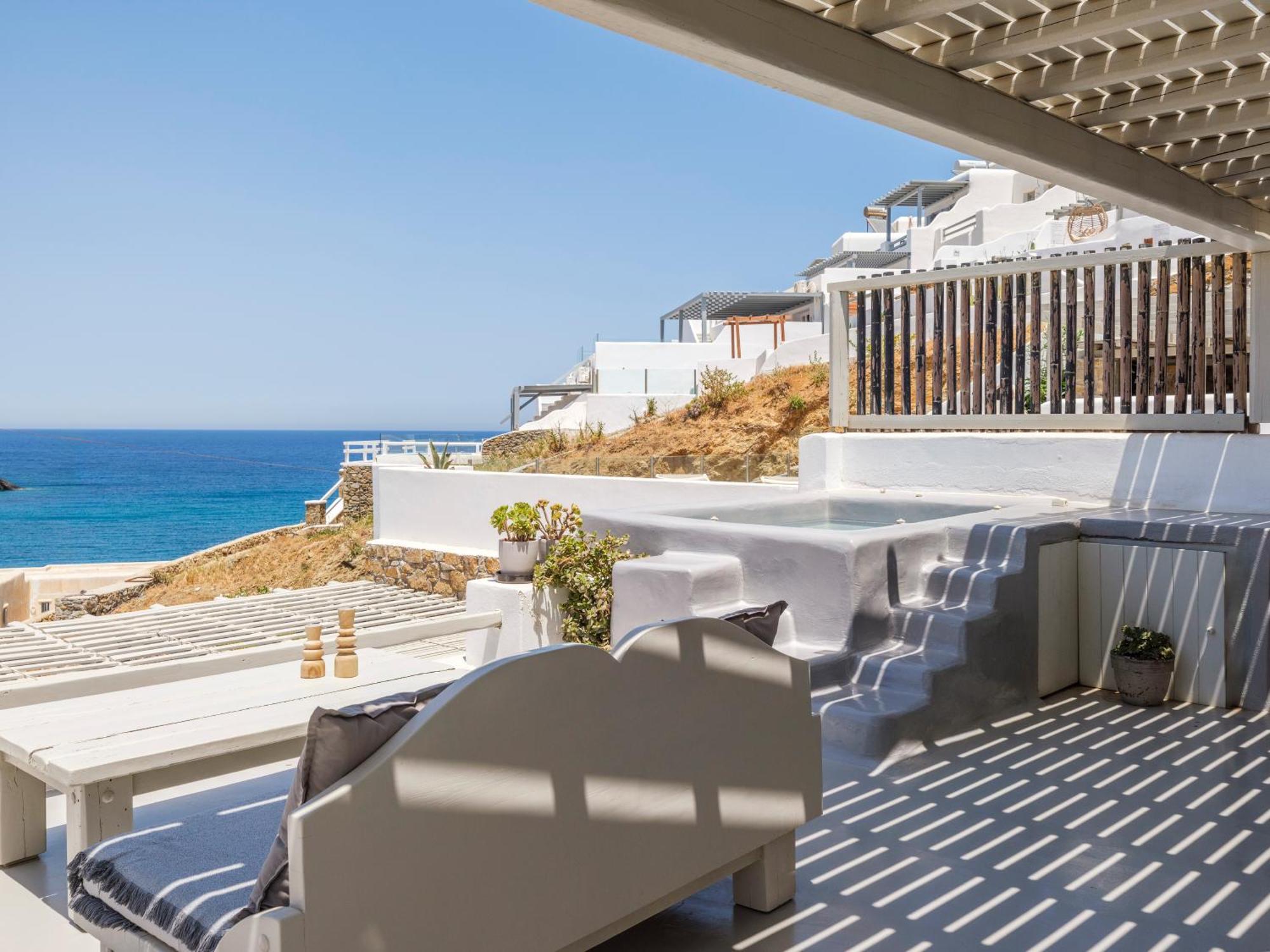 The Mykonist Merchia Beach Villas & Suites Ngoại thất bức ảnh